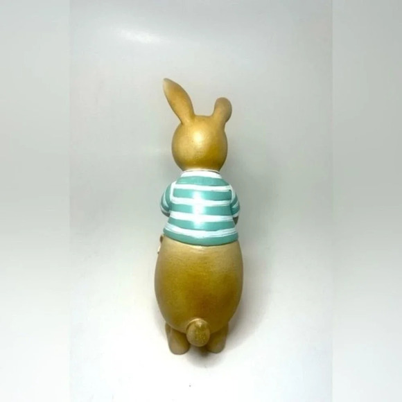 BNWT GANZ Friends Easter Bunny Figurine Hugging Chick - Picture 4 of 6